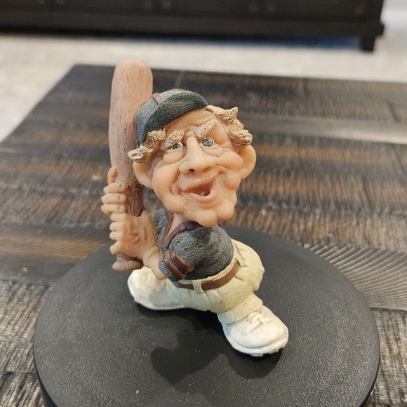 Rare Vintage Pete Apsit Grandpa BASEBALL player Figure - Picture 9 of 9